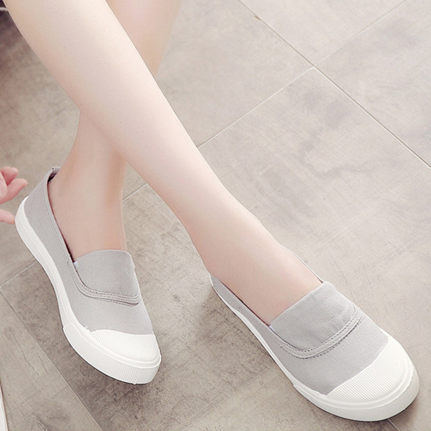 Classic White Slip-on