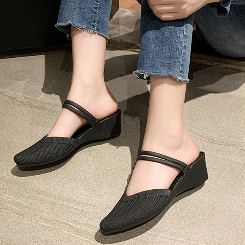 Classic 2-way Wedge Sandals