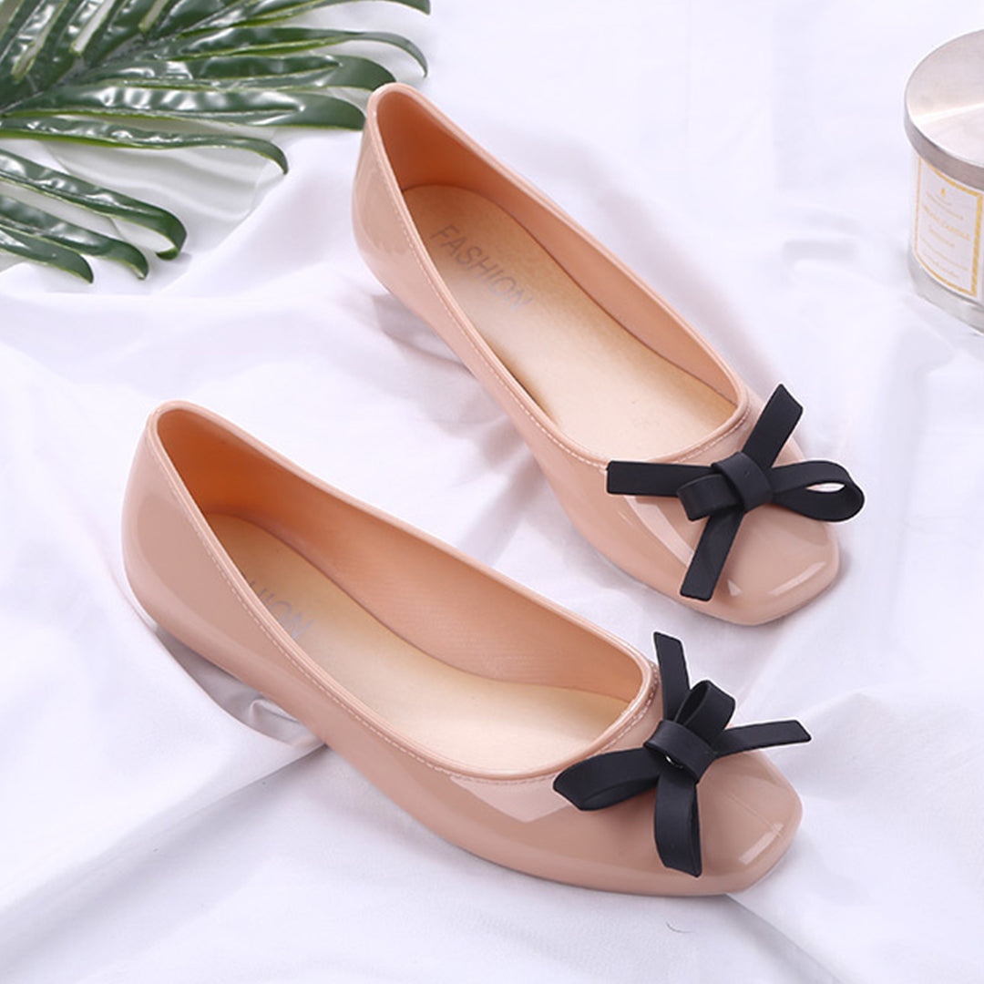 Pinky Ribbon Classic Doll Shoes