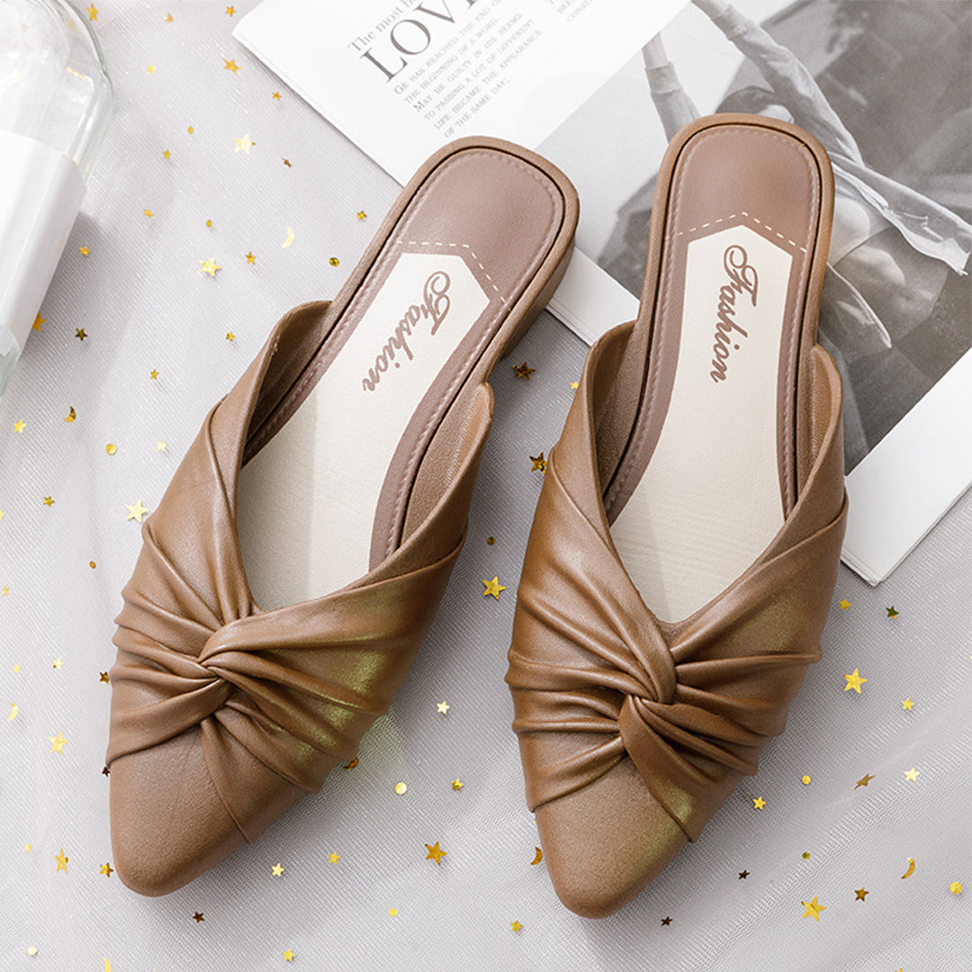 Twisted Half Shoes