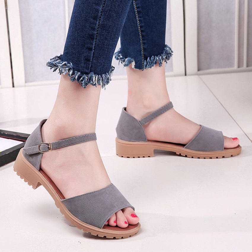 Snow Low Heel Sandals