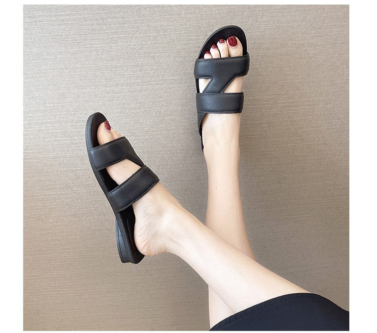 Double Ladder Open Toe Sandals