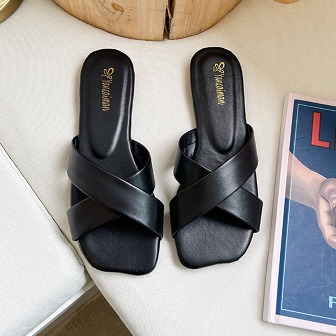 Cross Sandals