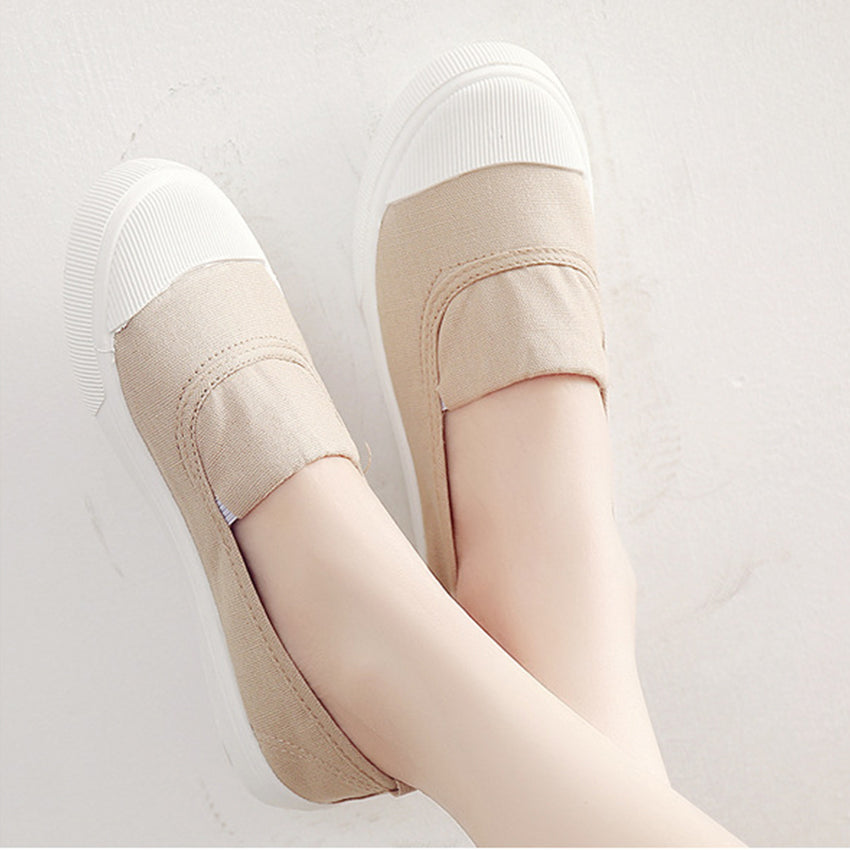 Classic White Slip-on