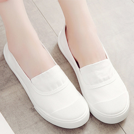 Classic White Slip-on