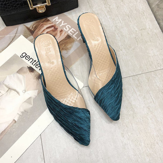 Chic Square High Heels