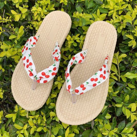 Cherry Bliss Flip-Flops